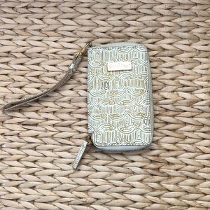 Lily Pulitzer Gold Wallet